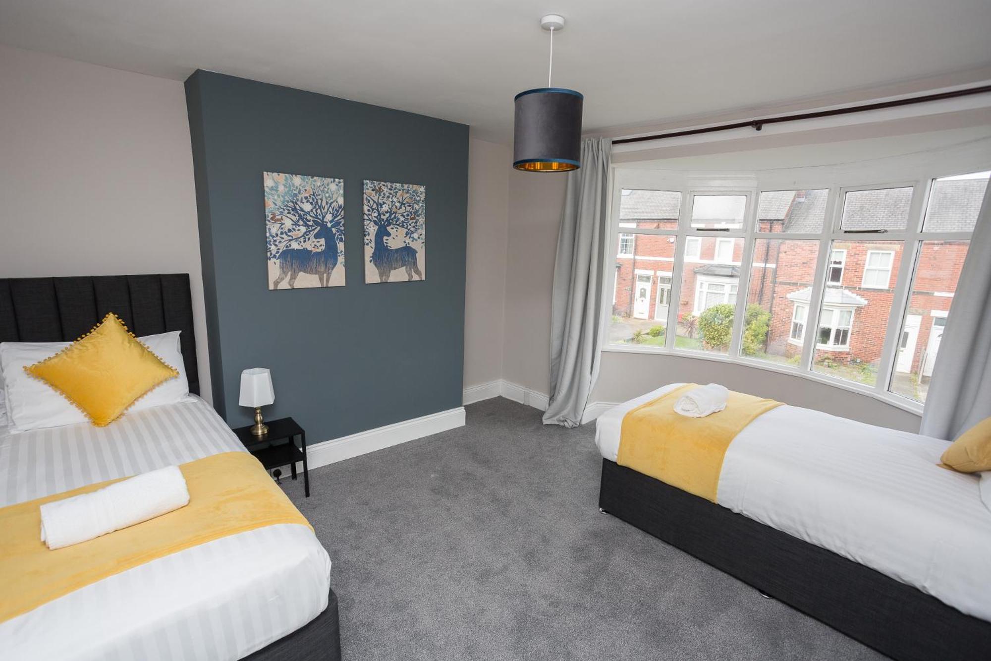 The Avenue-3 Bed Sleeps 6 Great For Contractors Villa Gateshead Exterior photo