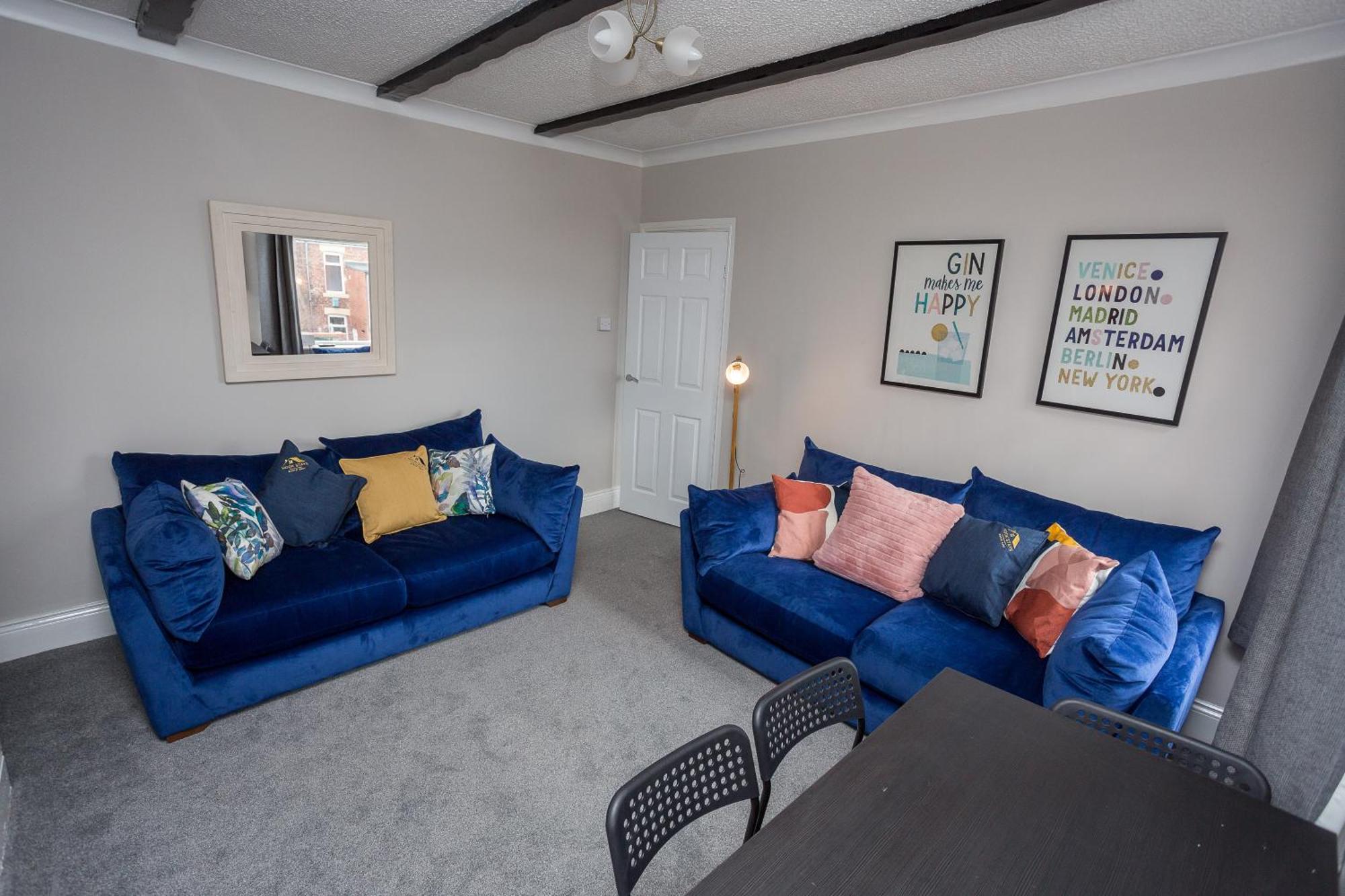 The Avenue-3 Bed Sleeps 6 Great For Contractors Villa Gateshead Exterior photo