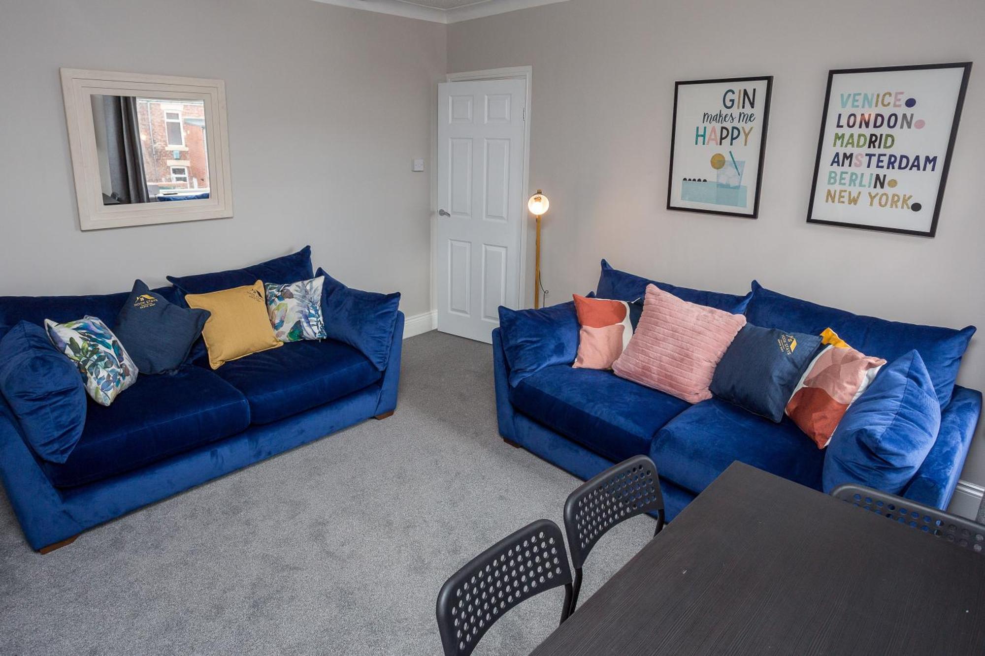 The Avenue-3 Bed Sleeps 6 Great For Contractors Villa Gateshead Exterior photo